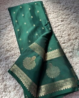 Semi Mysore Crepe Silk Saree