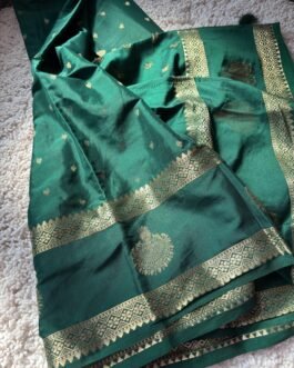 Semi Mysore Crepe Silk Saree