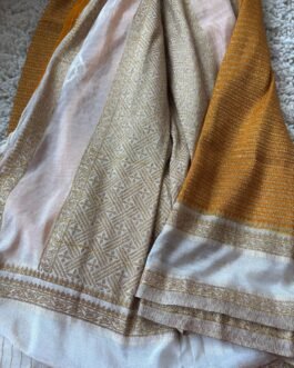Banaras Khadi Georgette Saree