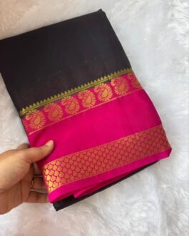 Semi Mysore Crepe Silk Sarees