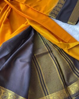 Semi Mysore Crepe Silk Sarees