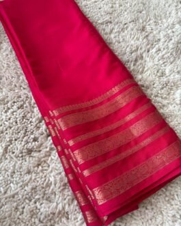 Semi Mysore Crepe Silk Sarees