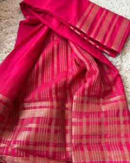 Semi Mysore Crepe Silk Sarees