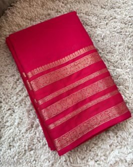 Semi Mysore Crepe Silk Sarees