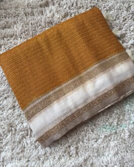 Banaras Khadi Georgette Saree