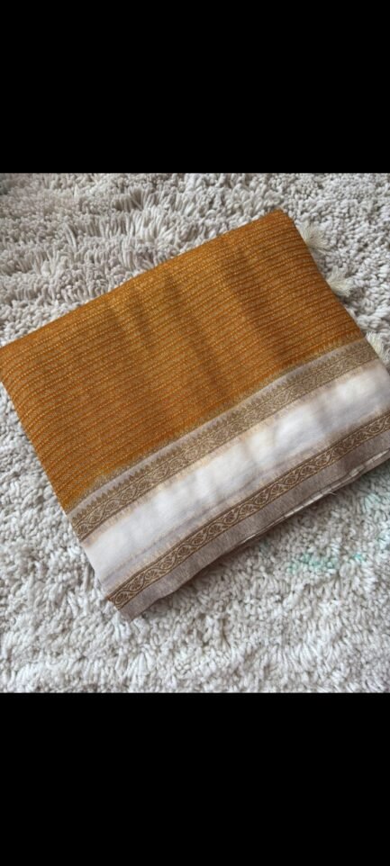 Banaras Khadi Georgette Saree