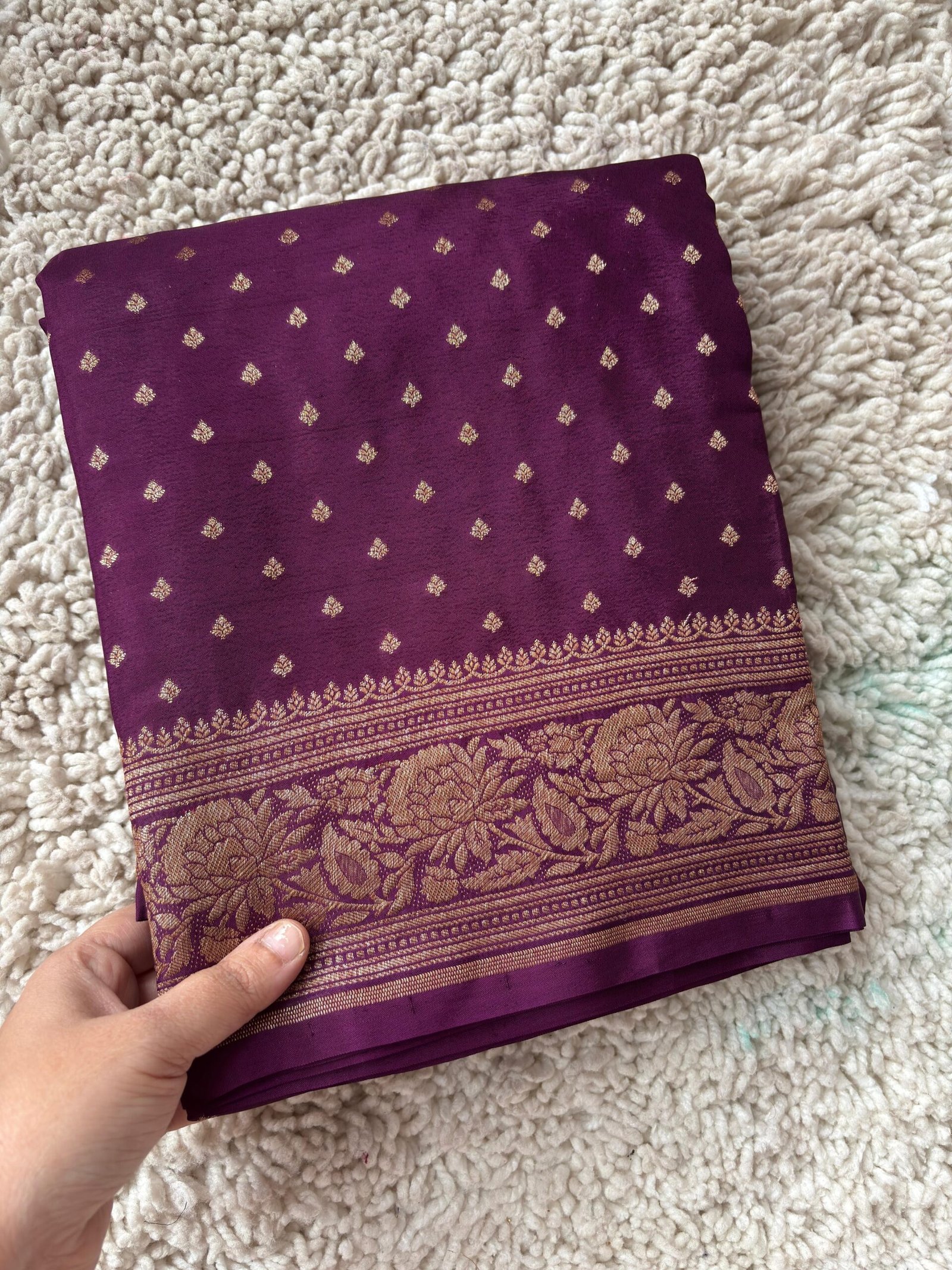 Premium Banaras Crepe Silk Saree