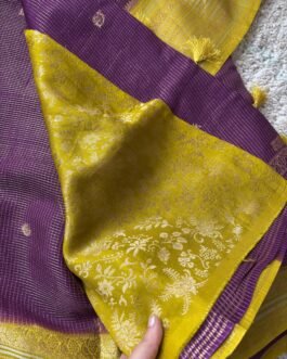 Traditional Small Checks Munga Silks