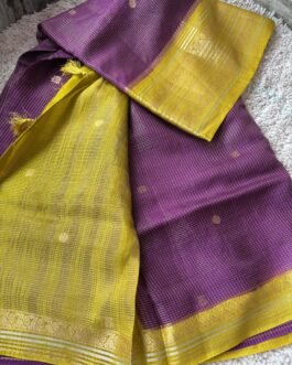Traditional Small Checks Munga Silks