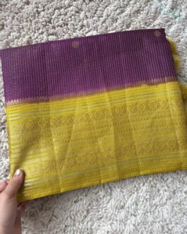 Traditional Small Checks Munga Silks