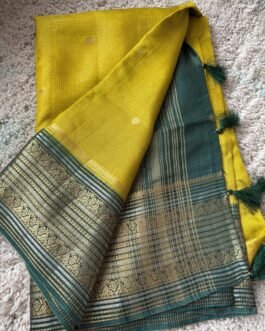 Traditional Small Checks Munga Silks