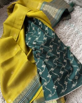 Traditional Small Checks Munga Silks