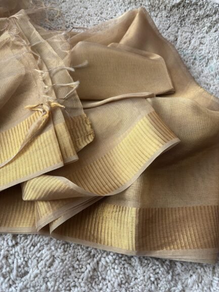 Gold Tissue Silk Saree