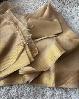 Gold Tissue  Silk Saree
