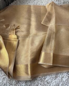 Gold Tissue  Silk Saree