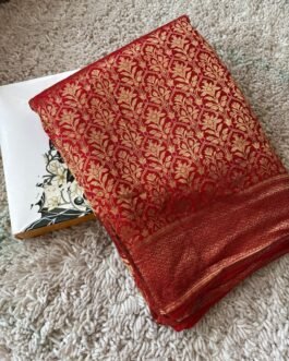 Pure Brocade Crape Silk Saree