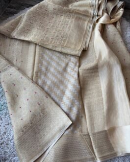 Pure Brocade Crape Silk Saree