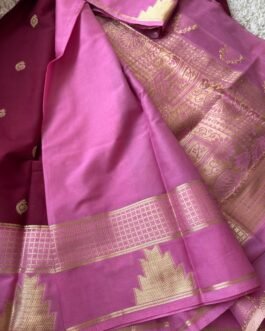 Semi Mysore Crepe Silk Sarees