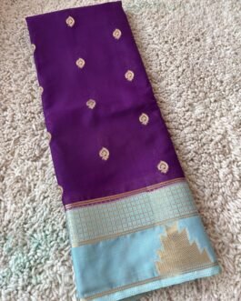 Semi Mysore Crepe Silk Sarees