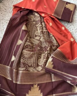 Semi Mysore Crepe Silk Sarees