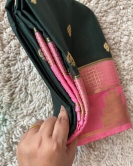 Semi Mysore Crepe Silk Sarees