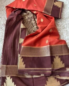 Semi Mysore Crepe Silk Sarees