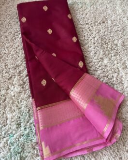 Semi Mysore Crepe Silk Sarees