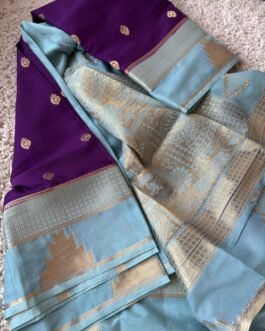 Semi Mysore Crepe Silk Sarees