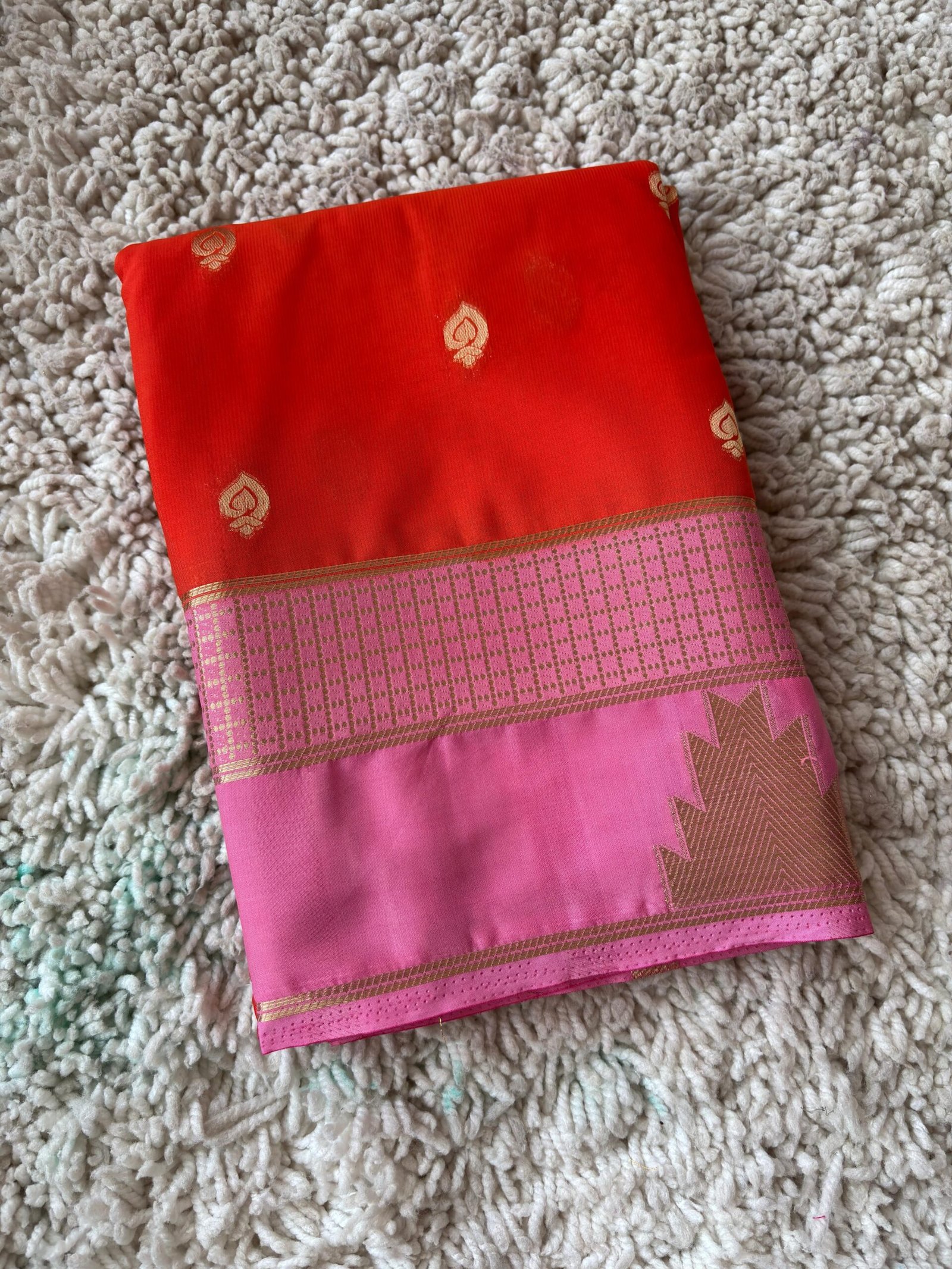 Semi Mysore Crepe Silk Sarees
