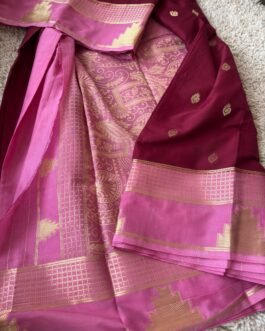 Semi Mysore Crepe Silk Sarees
