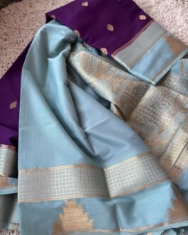 Semi Mysore Crepe Silk Sarees