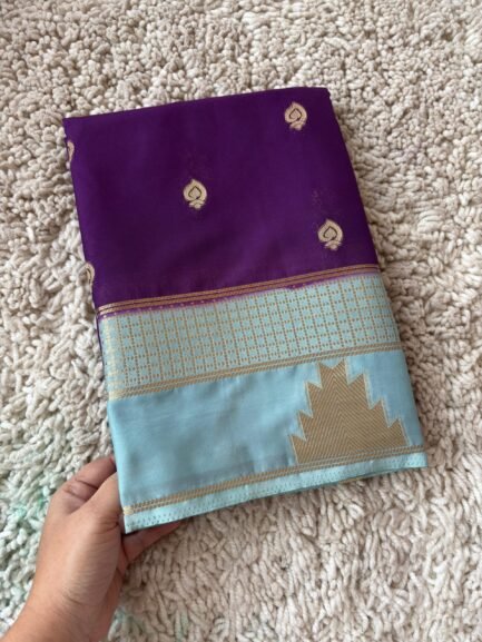 Semi Mysore Crepe Silk Sarees