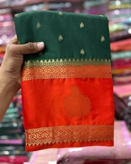 Semi Mysore Crepe Silk Saree