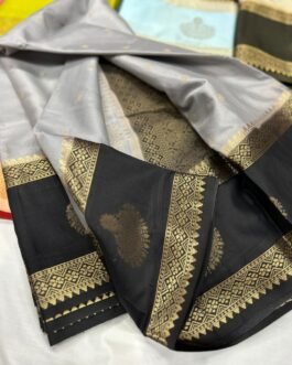 Semi Mysore Crepe Silk Saree