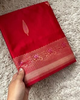 Collections – Semi Satin Silk Sarees at DesiCollections