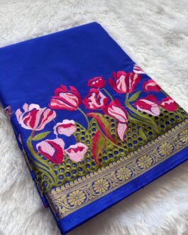 Semi Mysore Crepe Silk Sarees