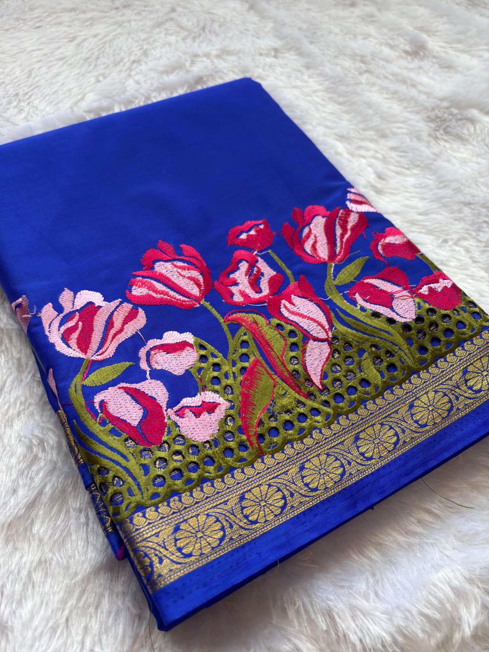 Semi Mysore Crepe Silk Sarees