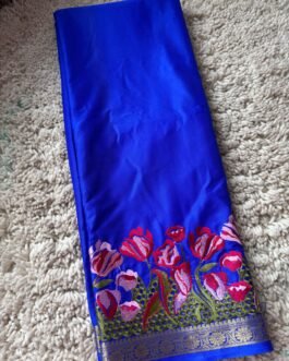 Semi Mysore Crepe Silk Sarees