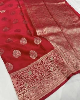 Pure Gajji Satin Silk Saree