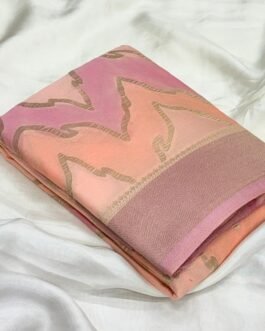 Banaras Georgette Leheriya Design Sarees