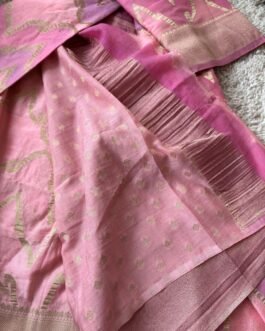 Banaras Georgette Leheriya Design Sarees