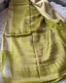 Temple Border Tissue Silks