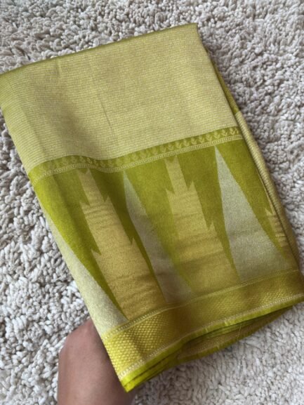 Temple Border Tissue Silks