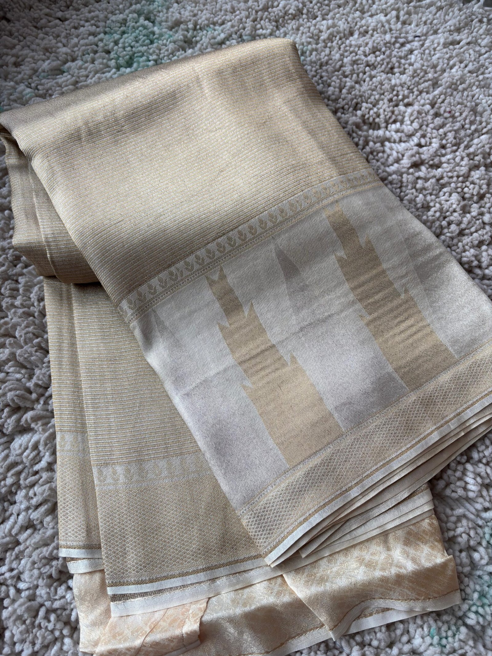 Temple Border Tissue Silks