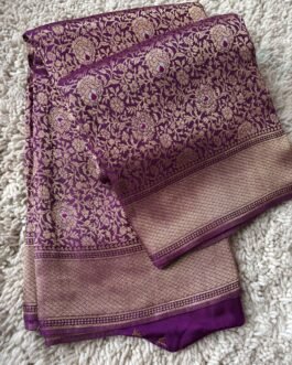 Pure Brocade Crape Silk Sarees