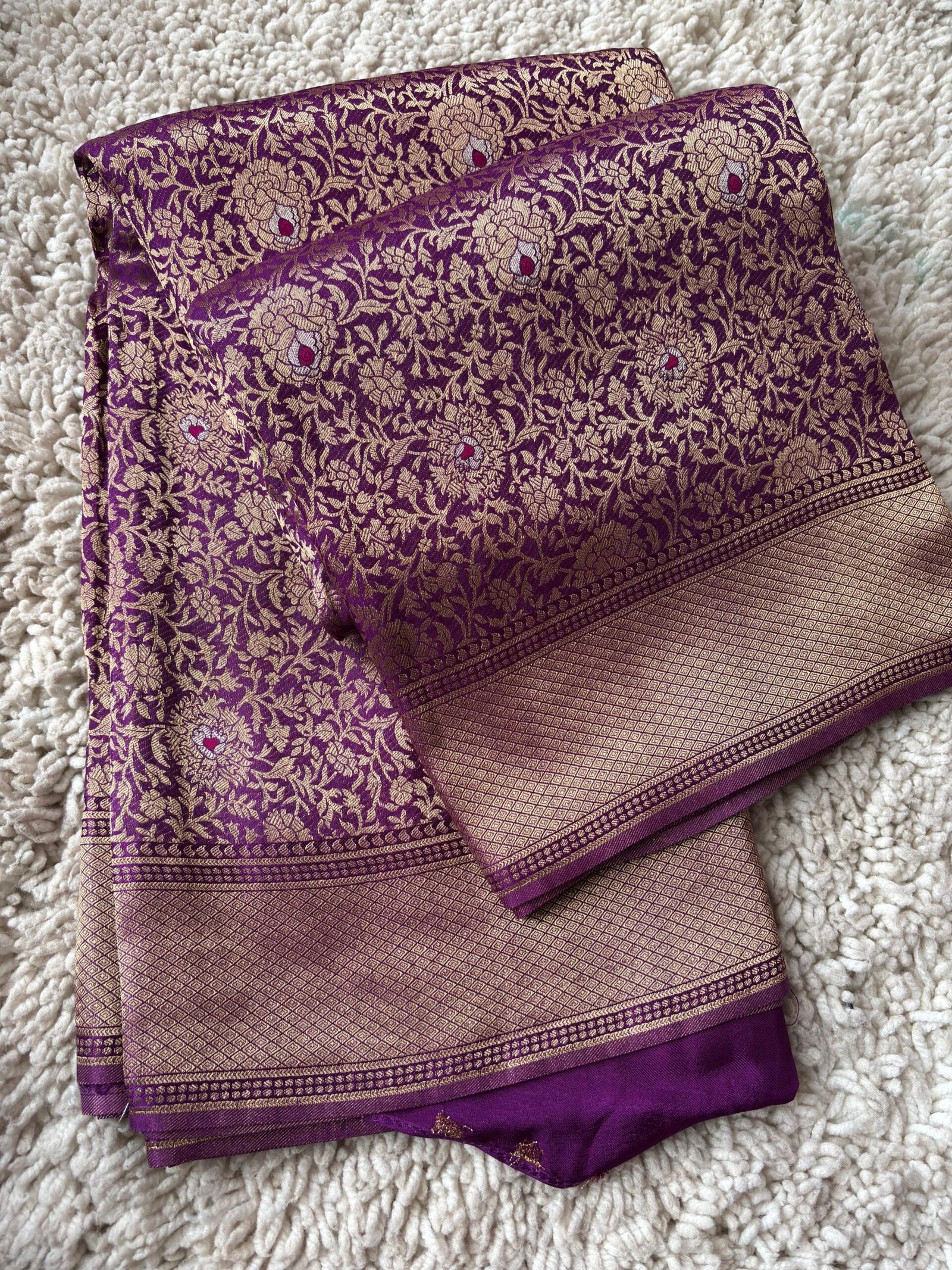 Pure Brocade Crape Silk Sarees