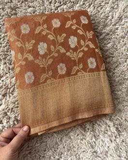 Georgette Jaal Crush Saree