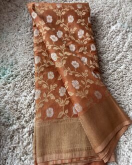 Georgette Jaal Crush Saree