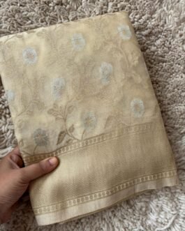Georgette Jaal Crush Saree