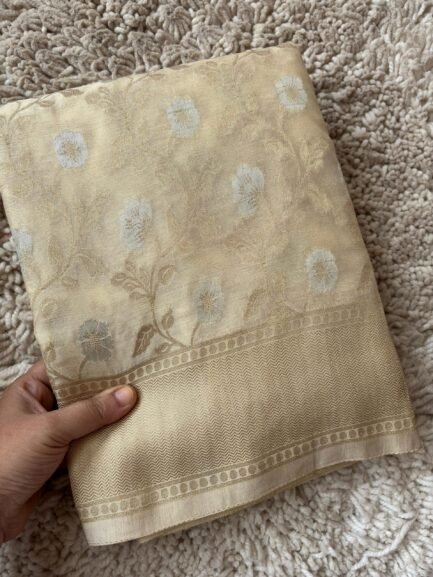 Georgette Jaal Crush Saree